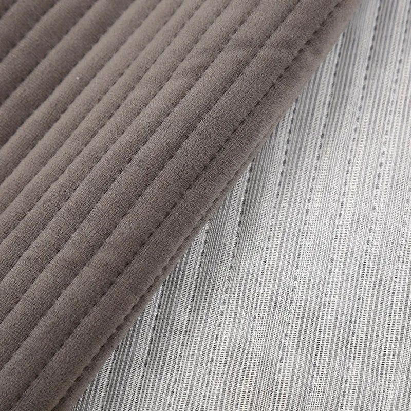 Hot Sale Velvet Mesh Embossed Fabric Ultrasonic with Memory Feature Nonwoven Cotton Fabric for Home Textile Products