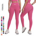 2024 Women Fitness Athletic Wear Nylon High Waist Quick Drying Push up Pants Female No T Line Gym Workout Yoga Pants Leggings