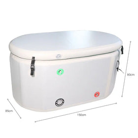 Hot Sale Modern Portable Inflatable Adult PVC Folding Freestanding Soaking Sports Recovery Bathtub