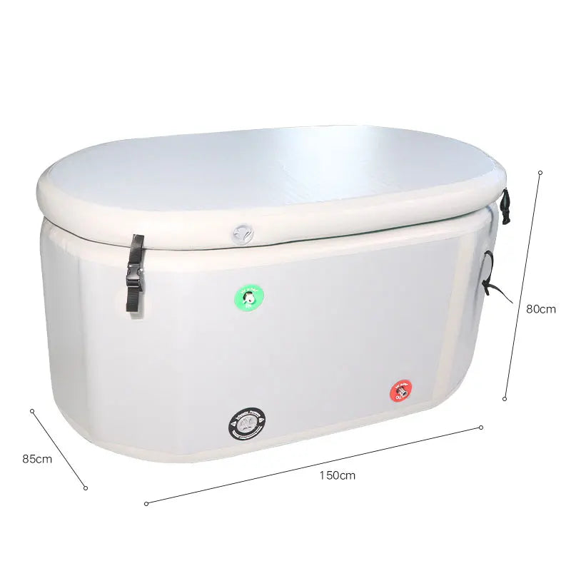 Hot Sale Modern Portable Inflatable Adult PVC Folding Freestanding Soaking Sports Recovery Bathtub