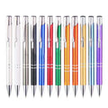 Customizable Ball-point Pen with Aluminum Rod Rich in Color