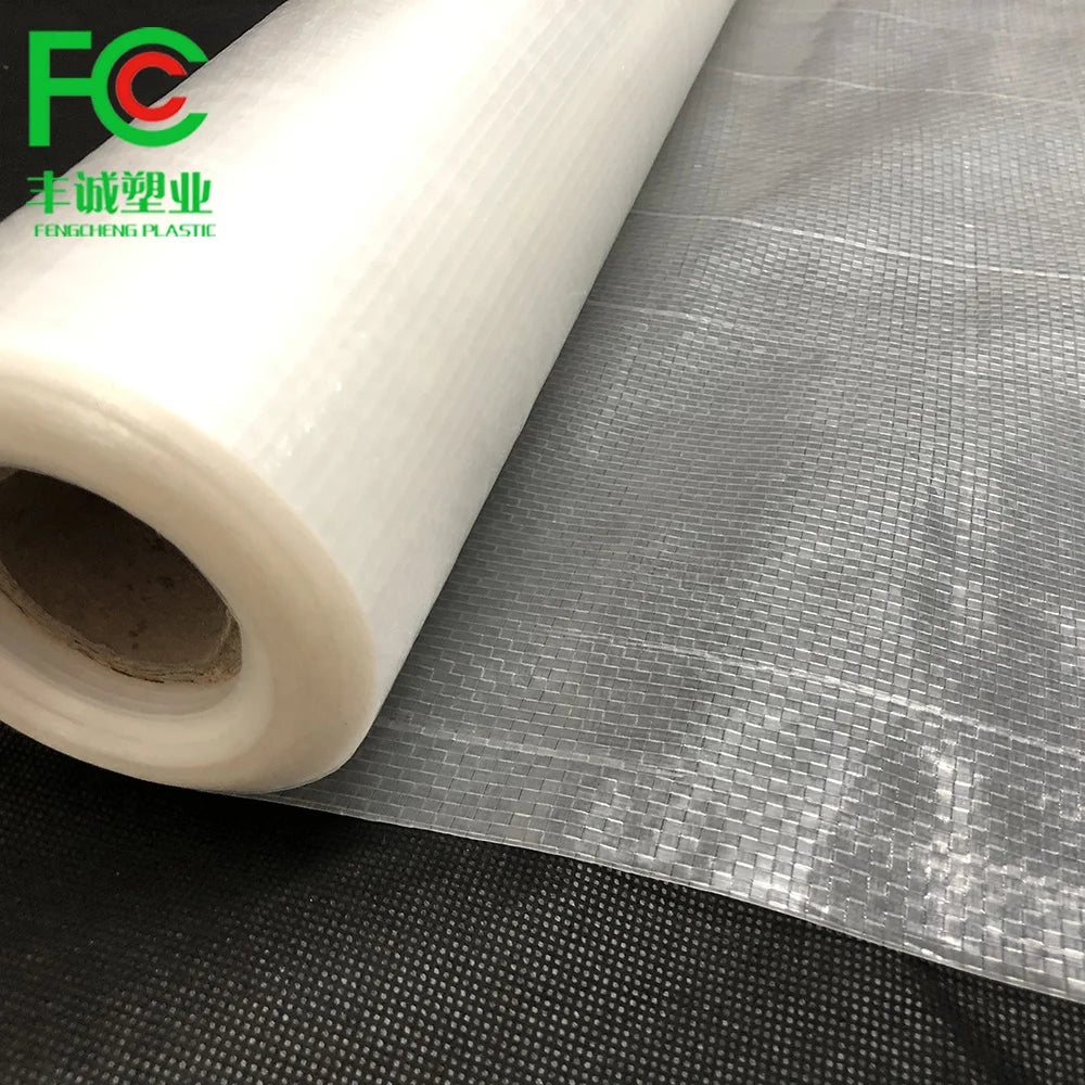 Heavy Duty Reinforced Plastic Greenhouse Cover Film for Vegetable Farming Tomato Cucumber UV Resistant Protection