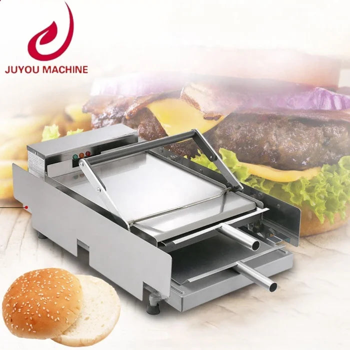Factory in China Commercial Hamburger Bread Bun Toaster on Sale Hamburger Machine