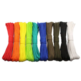 Popular 7 Strands Paracord 31meters 4mm DIY Weaving Ropes Color Customization