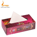 ODM Design MAAZA Brand 150 Sheets 3 Ply Ultra Soft Special Texture Facial Tissue Box ISO Certified