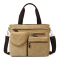 Oem Travel Multipurpose Shoulder Durable Business 18 Inch Canvas Messenger Laptop Bag