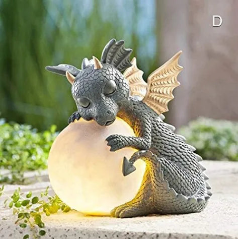 HZ Aquarium Accessories Little Dinosaur Resin Ornaments Resin Crafts For Garden / Decorations Statues