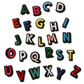 Custom 4.3cm Made Iron on Colors Polyester Embroidery Letter Patches Applique for Clothing Bag Diy Accessories