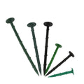 Black Plastic Garden Stakes Weedmat Pins Weed Barrier Pegs Landscape Staples