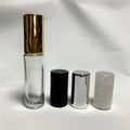 Round Cylinder Resin Aromatherapy Essential Oil Perfume Bottle Smart Lids Screw Cap Cover