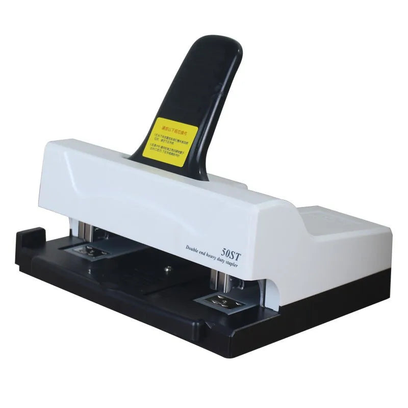 STARPRINT Heavy-Duty Manual Stapler Machine Jumbo 45 Capacity Metal+ABS for Notebooks