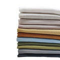 Natural Linen Fabric Woven Interlining OEKO-TEX Softened Fabric 280cm Width 170gsm by Meter 100% Natural Linen Various Colors