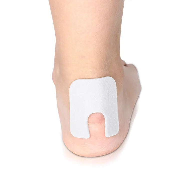 Foot Callus Pads Self Adhesive Corn Pads U-Shaped Wool Felt Callus Cushions for Reducing Foot and Heel Pain