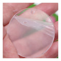 Mini Clear Heart Cobalt Card Beads Flower Heart Round Styles for Keychains Pendant Makings