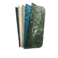 Customized PU Leather Eyeglasses Case with Phantom Pattern Portable Dust-Proof Oblique Bag for Presbyoscopic Glasses