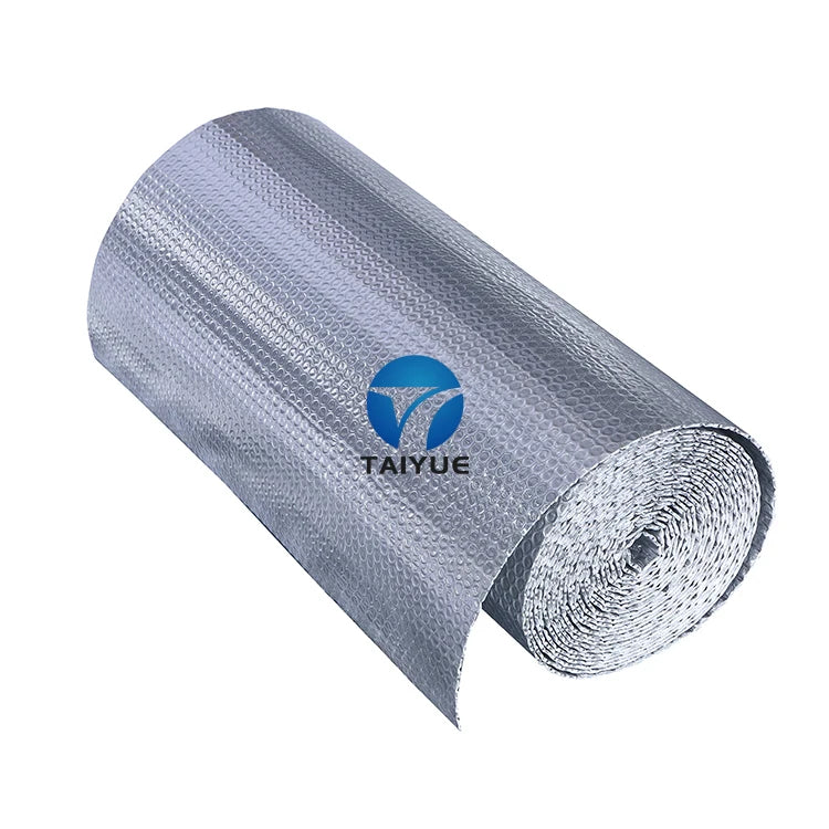 Double Bubble Reflective Foil Roofing Insulation Rolls Reflective Heat Insulation Materials