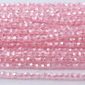 Factory Wholesale New unicorn High Brightness Series 4mm Glass Bicone Beads for Diy Jewelry Making