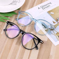 Hot Sale Women Men Anti Blue Light Blocking Glasses Retro Round Frame TR90 Material Computer Eyeglasses Frames Glasses