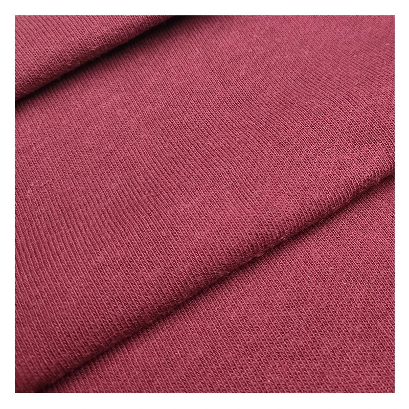 22007-Factory Directly Fleece Terry Fabric 38%Hemp 62%Organic Cotton Fabric Hoodies Material Knitting Fleece Fabric for Sale