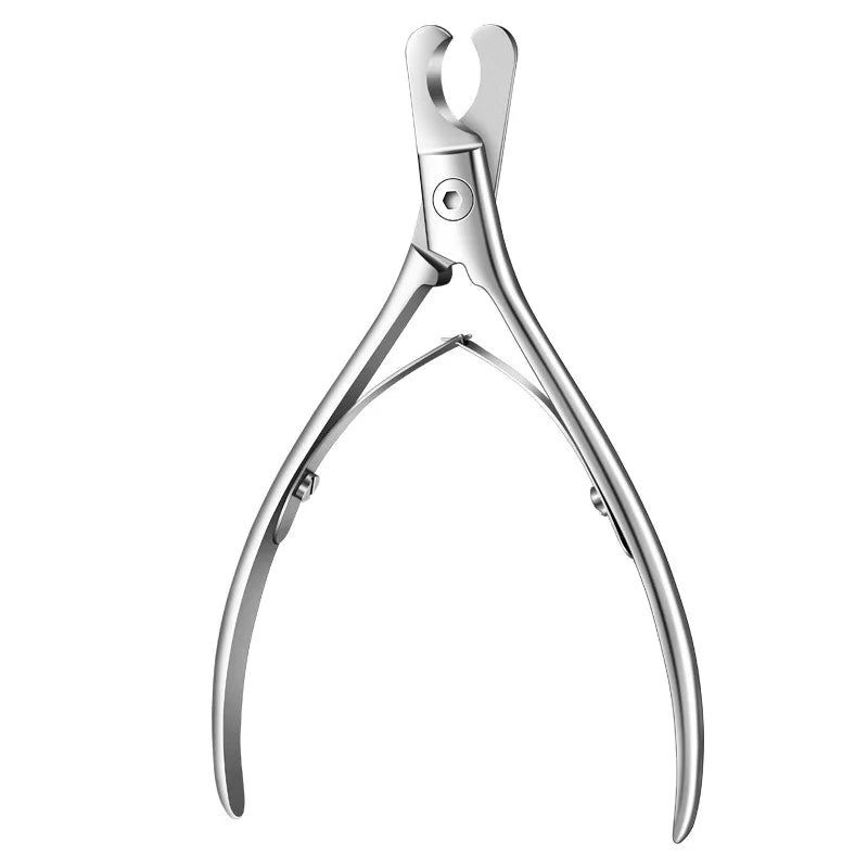 Professional Full Metal Pet Nail Clippers Luxury Wide Open Stainless Steel Dog & Cat Nail Trimmers for All Pets