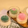 Private Label Soy Wax Plant Match Fragrance Crystal Scented Candles