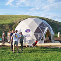 7M Glamping Hotel Resort Geodesic Igloo Dome House Tent Prefab Camping Home for Exhibition & Event