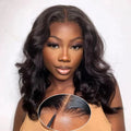 Wear Go Glueless Lace Front Wig Pre Cut Natural Human Hair Wigs Without Glue Pre Plucked Body Wave 4x6 Lace Closure Wig