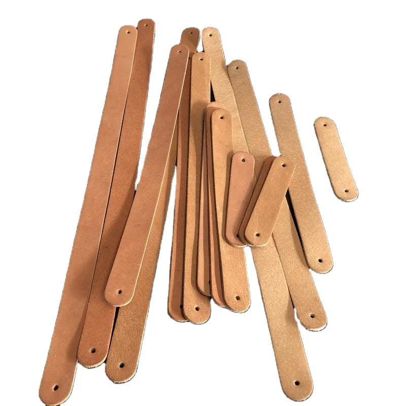 Genuine Leather Strips for DIY Crafts/ Handbag/Purse/Handles/Keychain