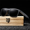 Ecofriendly Bamboo Products Wholesale Custom Logo Unisex Retro Mirror Bamboo and Wood Polarized Sunglasses