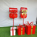 Outdoor Christmas Gift Box for Christmas Tree Decoration