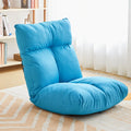 HOMEMORE Furniture Elegant Lazy Floor Recliner Chair Modern Multi-angle Folding Tatami Couch Sleeper Bed Cushion for Reading