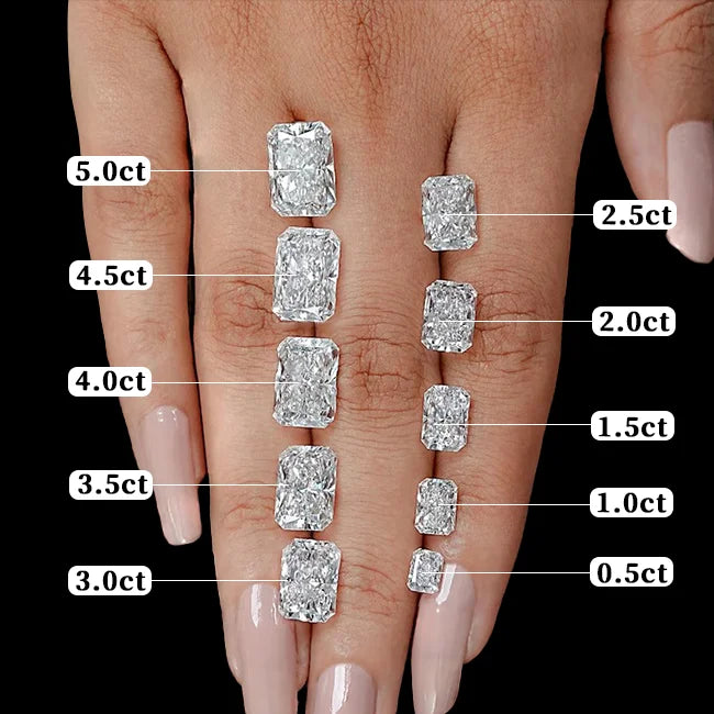 lab grown radiant diamond 1ct 2ct  DEF Vvs man made Diamond Hpht Cvd vs IGI GIA  lab diamonds