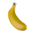 Mini 5oz Banana Shaped Stainless Steel Hip Flask with Funnel Eco-Friendly Fruit Flagon Set for Drinking for Bar Parties