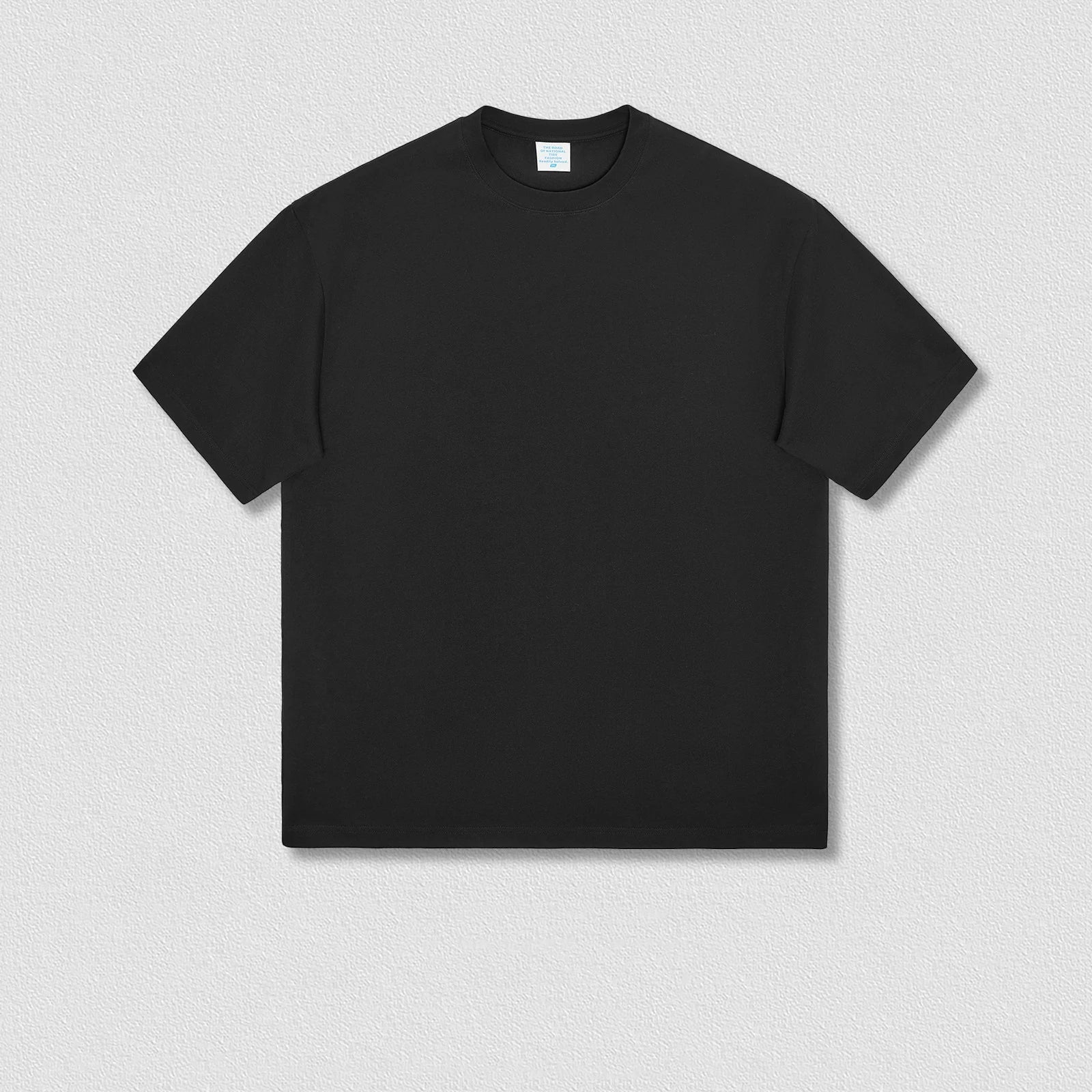 Men's T-Shirts High Quality Cotton Solid Color Short Sleeve Men's Stretch Vintage Loose Boy T-Shirts