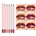 26 Colors Cruelty Free Creamy Lip Liner Pencil Private Label Vegan Brown Matte Waterproof Lip Liner Wholesale