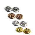 Sterling Silver Butterfly Clutch Lapel Scatter Pin Button