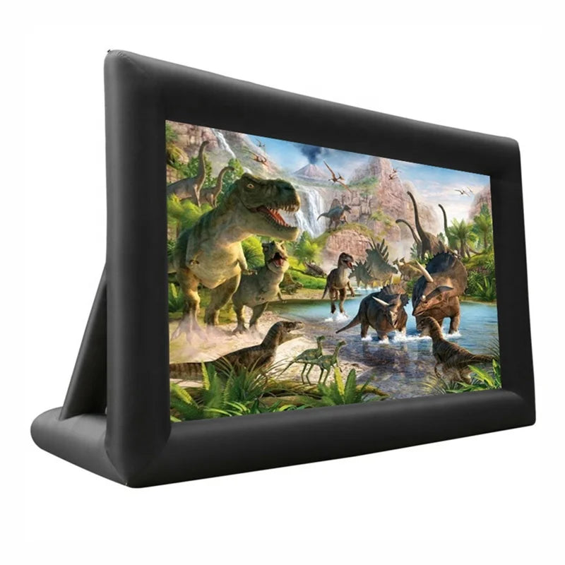 Airscreen Mobill Air Projection Projector Cinema Screens Outdoor Blow up Movie Inflatable Floating Tv Screen