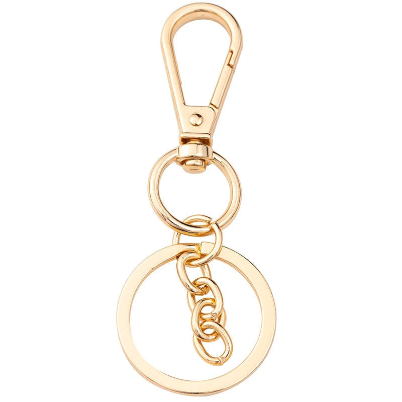 Custom Style Lobster Trigger Buckle Hook Zinc Alloy Fastening Dog Buckle Key Chains