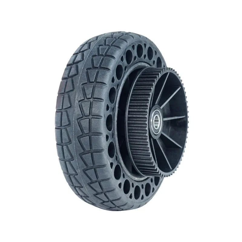 Flipsky Electric Skateboard Wheels Anti-Skid Explosion-Proof Honeycomb 6 Inch Rubber Durable CE Certified 608 Bearing 60T Pulley