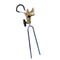 Dual-Headed Stainless Steel Hand Rod 360 Degree Rotating Free Positioning Fishing Rod Bracket Dual Use Sea Rod Rack