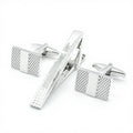 Wholesale Engraved Design Cufflinks Tie Clip Set Custom Mens Suit Shirt Fashion Accessory Wedding Tuxedo Trendy Jewelry Gift