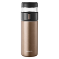 New Product Double Walled Stainless Steel Tea Cup with Infuser