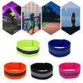 1pcs Night Running Sports Reflective Safety Belt Luminous Arm Band Outdoor Sports Running Cycling Arm Bracelet