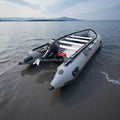 Water Sport Popular Rowing Boats Pvc Drifting Aluminium Pontoon Inflatable Fishing Boat