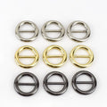 Deepeel BF336 18mm Bag Accessories Ring Buckle for Clothing Bands Connection Bag Strap Adjuster Slide Buckle
