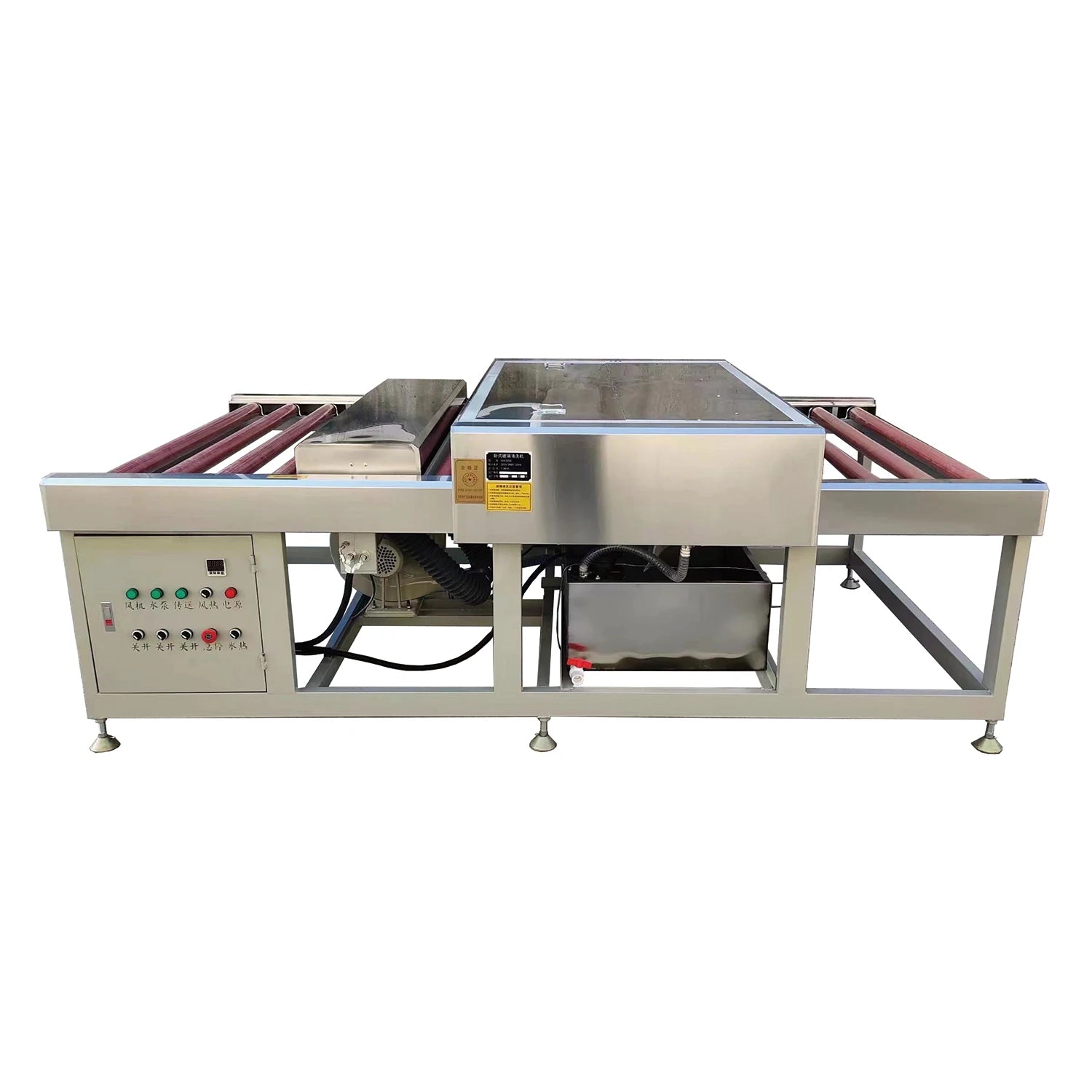 Horizontal Glass Washing Machine Double Glazing Glass Processing Machine