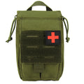 First Aid Pouch Bag Molle Hook and Loop Tactical Medical Kit EMT Emergency EDC Rip-Away Survival IFAK Pouch MegaBDM