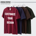 Tee Manufacturer Plain Cotton Men Tshirt Custom Print Graphic logo t Shirt Designs Sublimation Camiseta Men's T-shirts for Men