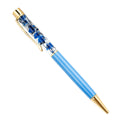 Luxury Eternal Flower Ballpoint Pen Liquid Oil Crystal Metal Ball Pen Student Write Signature Office Supplies