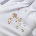 Fine 18K Gold Pendant Pearl Mounting Jewelry Real Freshwater Custom Gemstone Wholesale Pearl Necklace Diy Component Findings